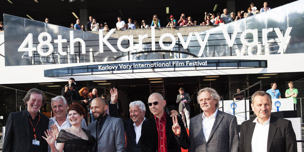 Schauspieler und die Regisseurin des Film Revival. Foto: © IFF Karlovy Vary