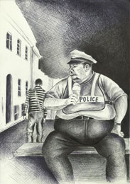 Illustration zur Geschichte „Zucker“. © Markéta Kubátová