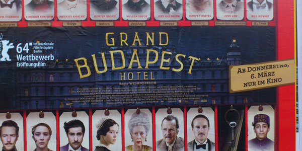 Plakat „The Grand Budapest Hotel“ | Foto: Morten Vejlgaard Just