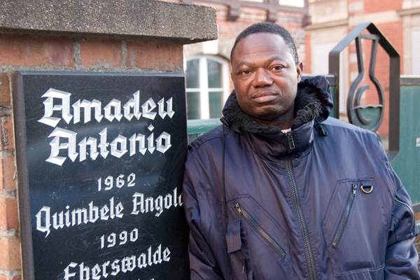 Moises Mvuama, geboren 1966 in Uige, Angola (Foto: © Isabel Kiesewetter)