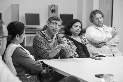 Poets translating Poets Goethe-Institut; Foto: Andrea Fernandes