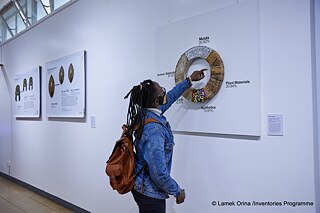Exhibition opening “Invisible Inventories” on 18 March 2021 at the National Museums of Kenya in Nairobi.