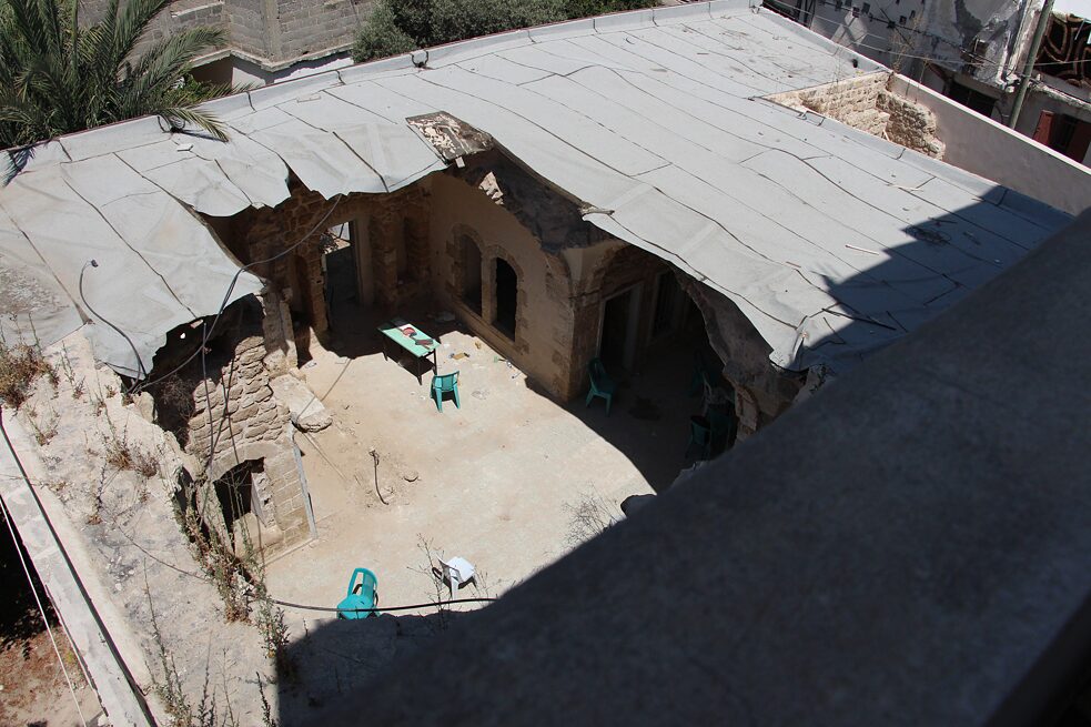 Das Al-Ghussein Haus vor der Restaurierung
