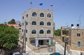 Das deutsch-französische Kulturzentrum in Ramallah.