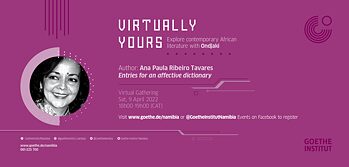 Virtually Yours - Ana Paula Tavares