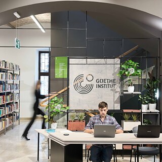 Bibliothek des Goethe-Instituts Belgrad