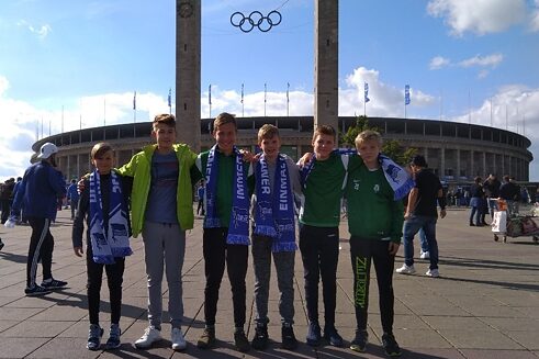 1:0 pro němčinu: Olympiastadion - září 2018