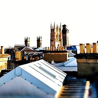 View over the roofs of Park Circus
