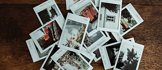Einige Polaroid Fotos