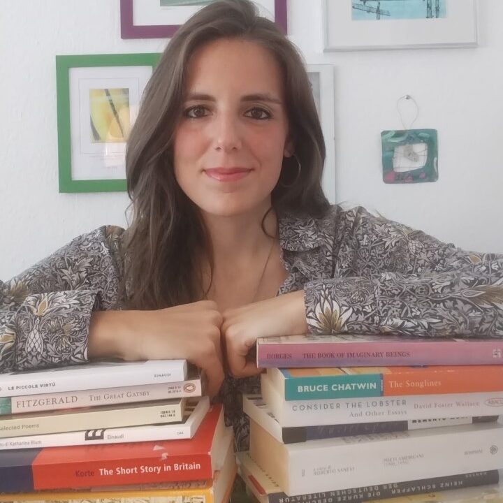 Cecilia Fabaro, Buchbloggerin des Goethe-Instituts Italien bei der Frankfurter Buchmesse 2023