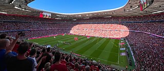 Game at the Allianz Arena in Munich