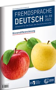 Illustration of the issue Differentiated Instruction of the magazine Fremdsprache Deutsch