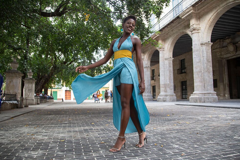 Cuba’s fashion designers are upcycling pioneers.
