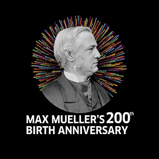 A photo for the 200th Birth Anniversary of Max Müller