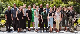 Das Team des Goethe-Instituts Sydney im Foyer des GI in Sydney