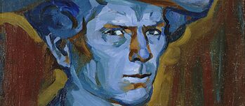Bohumil Kubišta: Modrý autoportrét