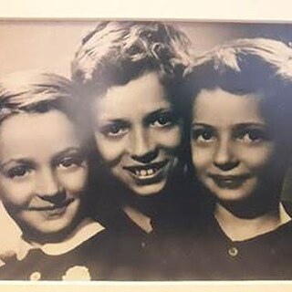 Nathan Diament und seine Geschwister nach dem Krieg