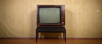 Televisions took over living rooms everywhere.