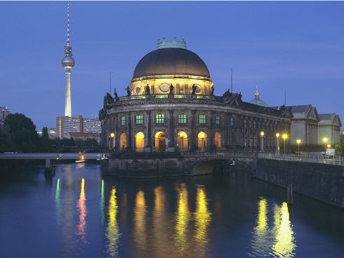 Bode Museum by night