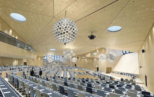 Behnisch Architekten | Wipo Konferenzhalle | Genf