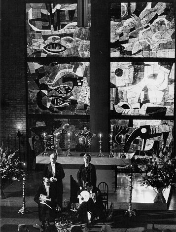 Studio der frühen Musik. Iglesia de los Inmigrantes. 26 de junio de 1968. 