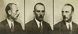 Mugshot of the impostor Walter Schmerl