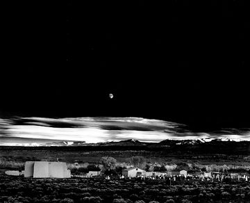Moonrise von Ansel Adams