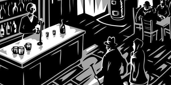 Ein Ausschnitt aus dem Comic „ Das Schloss“. © Self Made Hero