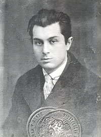 Der junge Johannes Urzidil, Foto: Public domain via kohoutikriz.org
