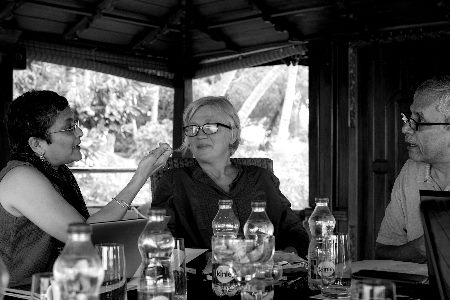 Poets translating Poets Goethe-Institut; Photo: Roy Sinai