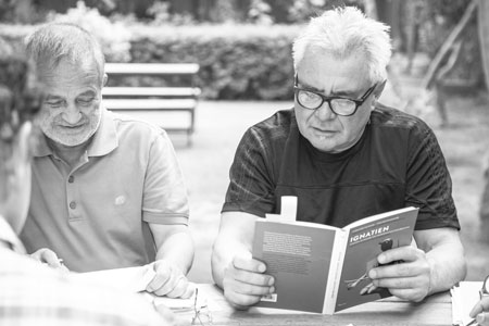 Poets translating Poets Goethe-Institut; Photo: Andrea Fernandes