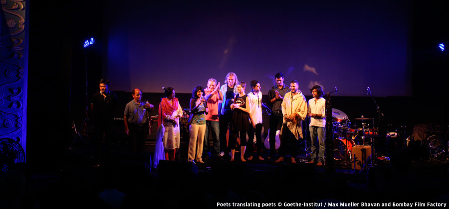 Poets translating poets © Goethe-Insitut / Max Mueller Bhavan and Bombay Film Factory