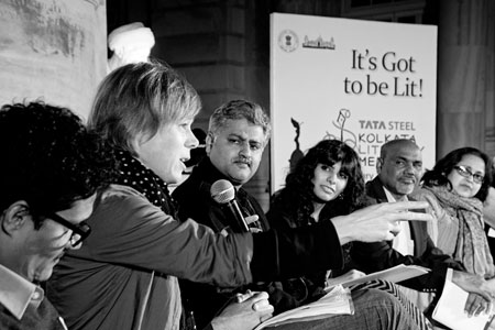 Poets translating Poets Goethe-Institut; Photo:  Soumya Sankar Bose