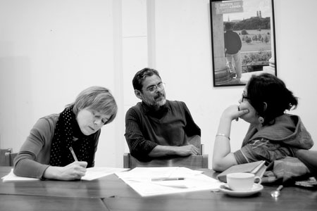 Poets translating Poets Goethe-Institut; Photo:  Soumya Sankar Bose