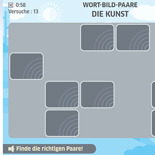 Wort-Bild-Paare: Kunst