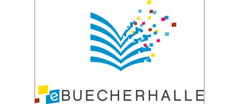 Logo: eBücherhalle; Bücherhallen Hamburg