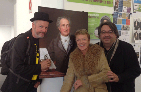 Claus Guth, Margareta Hauschild y Jesús Ruiz Mantilla