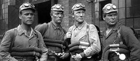 Adolf Fischer, Oskar Höcker, Ernst Busch, Friedrich Gnaß in "Kameradschaft", 1931