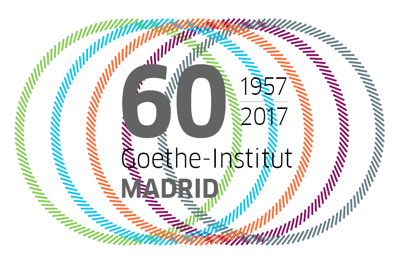 Logotipo 60 Jahre Goethe-Institut Madrid