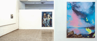 Ausstellungsansicht, Petra Grozaj und Maria Sainz Rueda, Leipziger Westpol A.I.R. Space