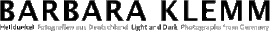Barbara Klemm: Helldunkel - Light and Dark Logo