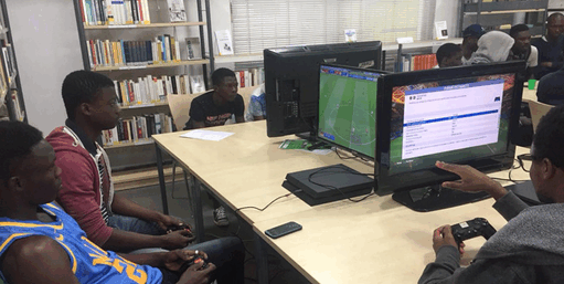 Gaming dans la Bibliothèque