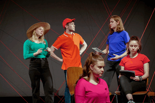 Theaterprobe zum Thema "Europa im Wandel" © © Frieder Aurin Theaterprobe zum Thema "Europa im Wandel"