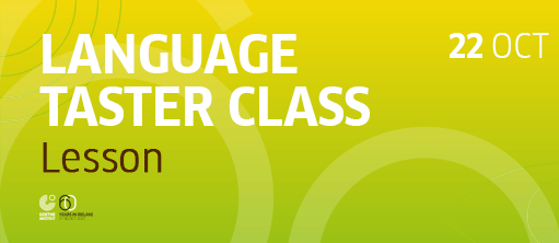 Language taster class 22.10