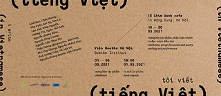 Hanoi-Ich schreibe (auf Vietnamesisch)