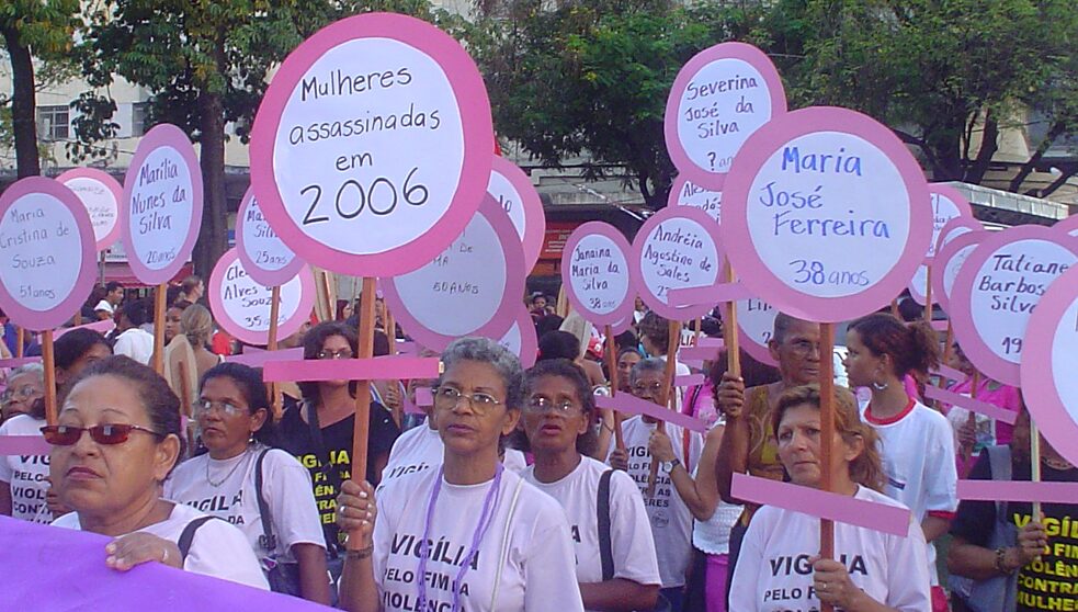 Mahnwache, Recife, 2006, Archiv SOS Corpo Instituto Feminista para a Democracia.