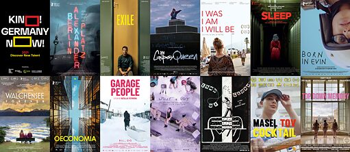Diverse Filmplakate Kino! Germany Now!