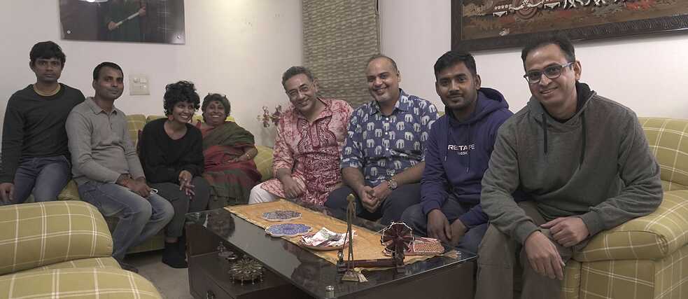  Ort: Zu Hause bei Moushumi <br>GT Culinary Team Indien
