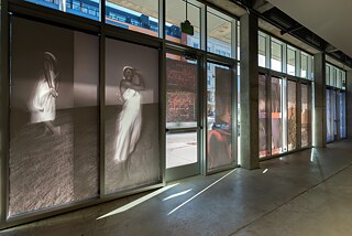 Exhibition-on-glass at Goethe Pop Up Kansas City: There Are Black People in the Future 