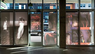 Exhibition-on-glass at Goethe Pop Up Kansas City: There Are Black People in the Future 